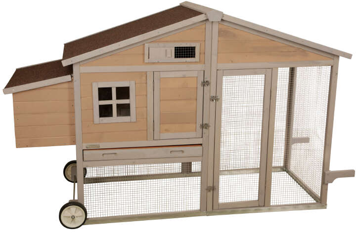 KERBL Räder-Nachrüstset für Hühnerstall Bonny